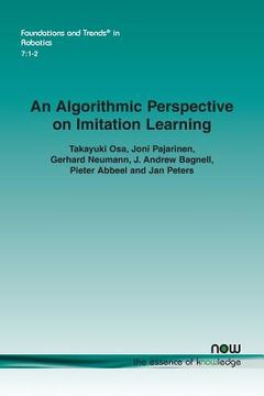 portada An Algorithmic Perspective on Imitation Learning (en Inglés)