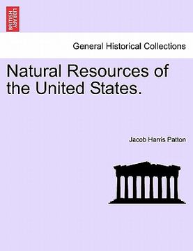 portada natural resources of the united states. (en Inglés)