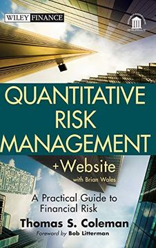 portada Quantitative Risk Management, + Website: A Practical Guide to Financial Risk (Wiley Finance) (en Inglés)