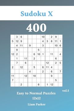 portada Sudoku X 12x12 - 400 Easy to Normal Puzzles vol.5
