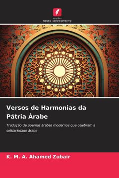 portada Versos de Harmonias da Pátria Árabe