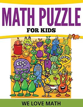 portada Math Puzzles for Kids: We Love Math 
