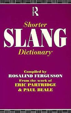 portada shorter slang dictionary (en Inglés)