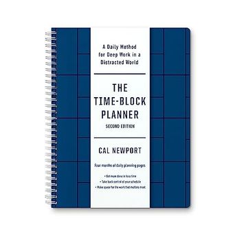portada The Time-Block Planner: A Daily Method for Deep Work in a Distracted World (en Inglés)