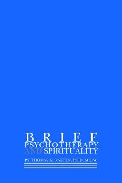 portada brief psychotherapy and spirituality (en Inglés)