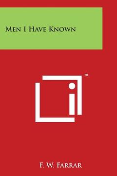portada Men I Have Known (in English)