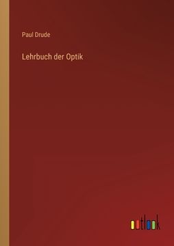 portada Lehrbuch der Optik (en Alemán)