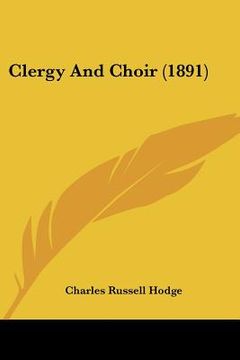 portada clergy and choir (1891) (en Inglés)