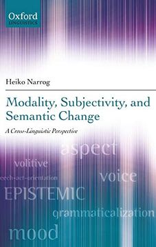 portada Modality, Subjectivity, and Semantic Change: A Cross-Linguistic Perspective (Oxford Linguistics) (in English)