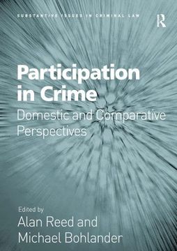 portada Participation in Crime: Domestic and Comparative Perspectives (en Inglés)