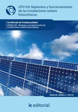 portada (Incual) Replanteo y Funciónamiento de Instalaciónes Solares Fotovoltáicas