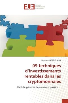 portada 09 techniques d'investissements rentables dans les cryptomonnaies (en Francés)