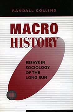 portada Macrohistory: Essays in Sociology of the Long run (en Inglés)