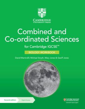 portada Cambridge Igcse™ Combined and Co-Ordinated Sciences Biology Workbook With Digital Access (2 Years) (Cambridge International Igcse) 