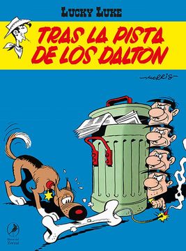portada Tras la Pista de los Dalton - Lucky Luke (in Spanish)