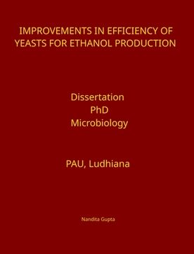 portada Improvements in Efficiency of Yeasts for Ethanol Production