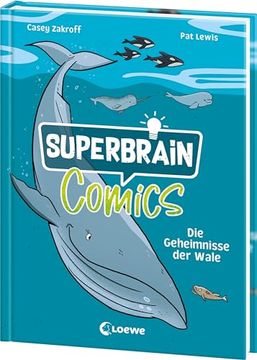 portada Superbrain-Comics - die Geheimnisse der Wale (en Alemán)