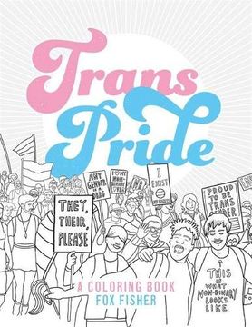 portada Trans Pride: A Coloring Book (in English)
