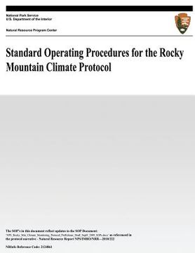 portada Standard Operating Procedures for the Rocky Mountain Climate Protocol (en Inglés)