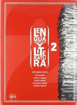 portada Lengua Castellana y Literatura, 2 Bachillerato