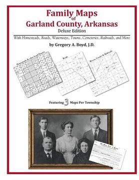 portada Family Maps of Garland County, Arkansas (en Inglés)