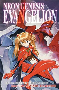 portada Neon Genesis Evangelion 3-In-1 Edition, Vol. 3- (en Inglés)