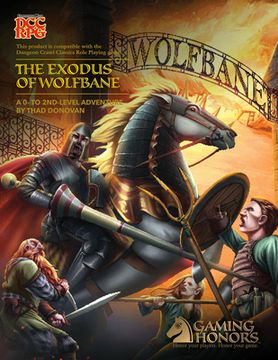 portada The Exodus of Wolfbane (DCC Rpg) (en Inglés)