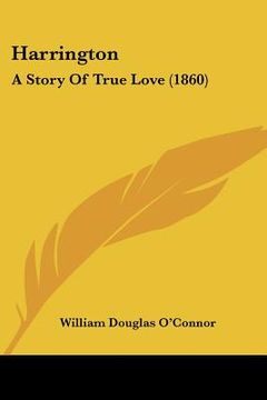 portada harrington: a story of true love (1860) (in English)