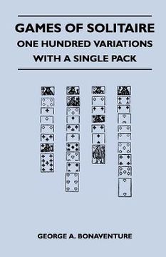 portada games of solitaire - one hundred variations with a single pack