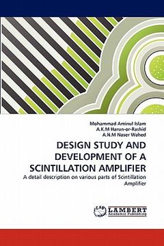 portada design study and development of a scintillation amplifier (en Inglés)