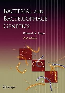 portada bacterial and bacteriophage genetics (en Inglés)