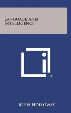 portada Language and Intelligence (en Inglés)