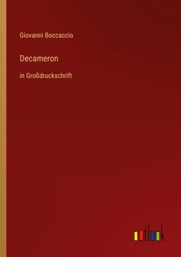 portada Decameron: in Großdruckschrift (en Alemán)