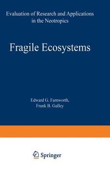 portada fragile ecosystems: evaluation of research and applications in the neotropics