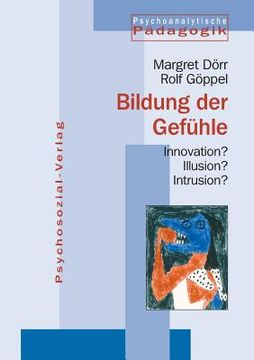 portada Bildung Der Gefuhle (en Alemán)
