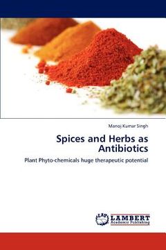 portada spices and herbs as antibiotics (en Inglés)