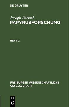 portada Papyrusforschung (in German)
