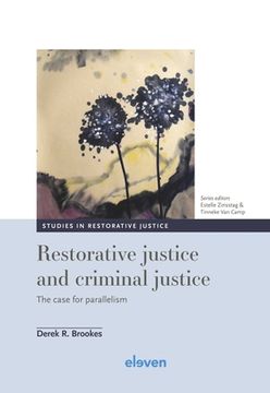 portada Restorative justice and criminal justice
