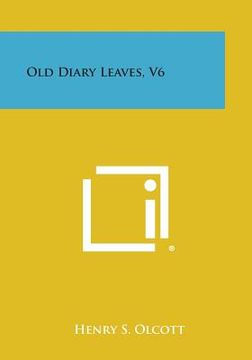 portada Old Diary Leaves, V6