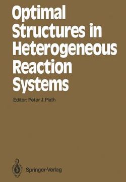 portada optimal structures in heterogeneous reaction systems (en Inglés)