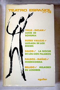 portada Teatro Español 1971-1972