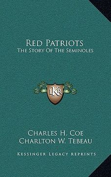portada red patriots: the story of the seminoles (in English)