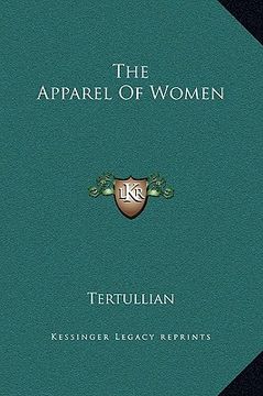 portada the apparel of women (en Inglés)