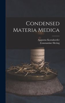 portada Condensed Materia Medica (en Inglés)