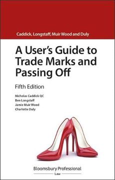 portada A User'S Guide to Trade Marks and Passing off (a User'S Guide To. Series) (in English)
