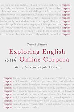 portada Exploring English With Online Corpora (en Inglés)