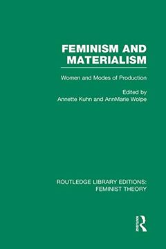 portada Feminism and Materialism (Rle Feminist Theory) (en Inglés)