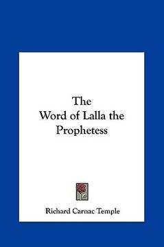 portada the word of lalla the prophetess (in English)