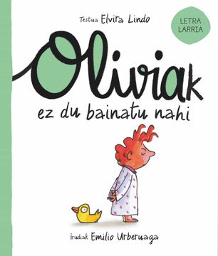 portada Oliviak ez du Bainatu Nahi (in Basque)