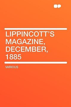 portada lippincott's magazine, december, 1885